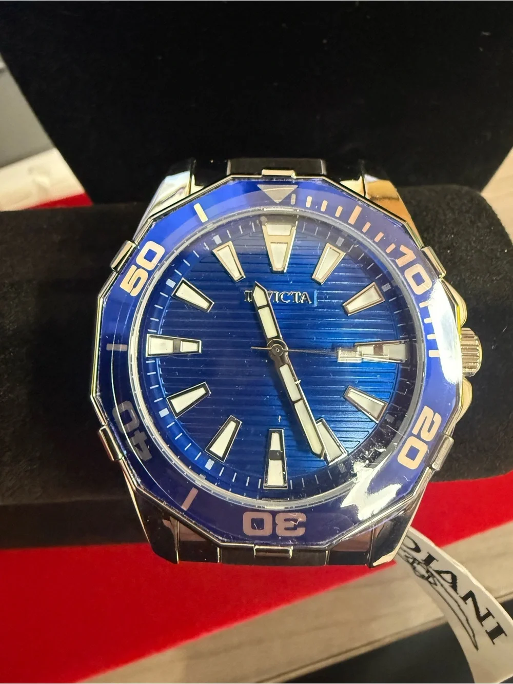 Invicta Diver Meridian Men’s Watch 46mm, 30m water resistant